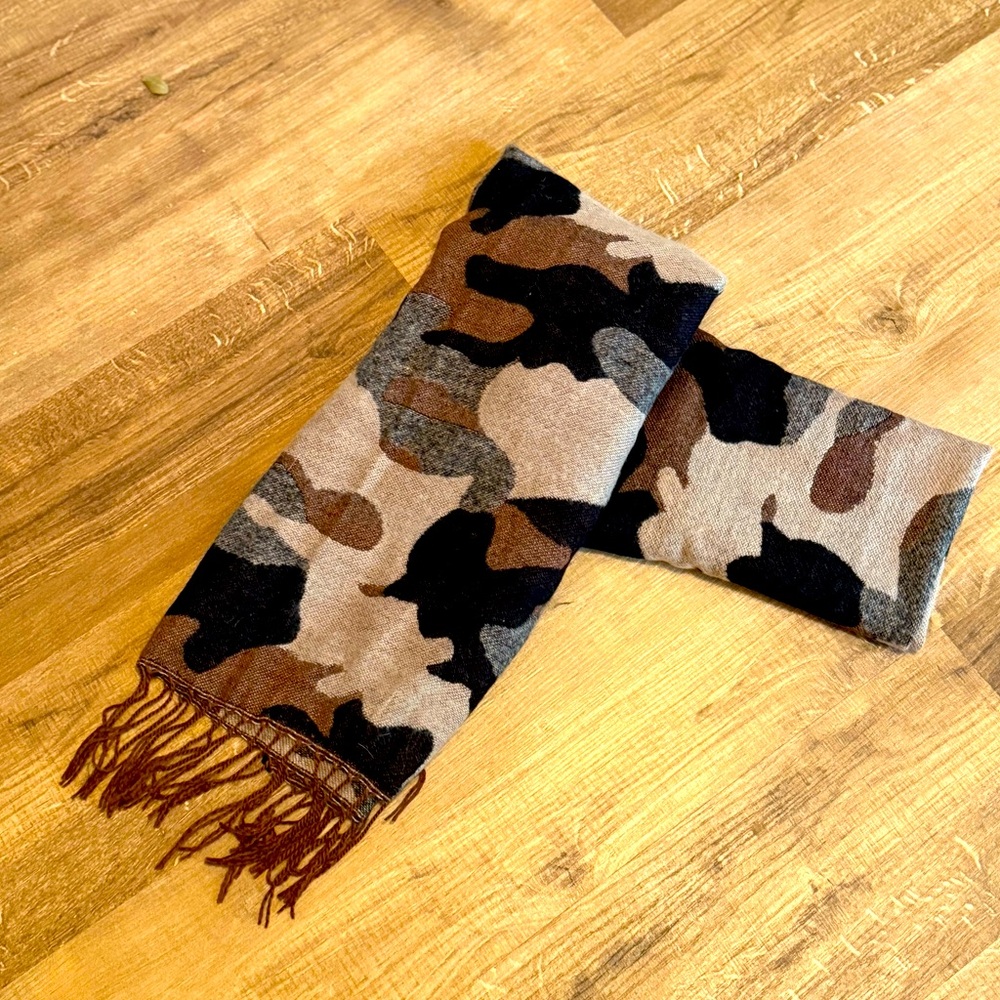Camouflage Patterned women's Scarf